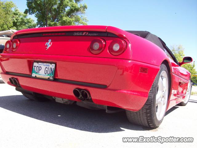 Ferrari F355 spotted in Gimli, Manitoba, Canada