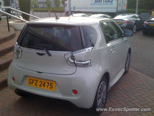 Aston Martin Cygnet spotted in Belfast, United Kingdom