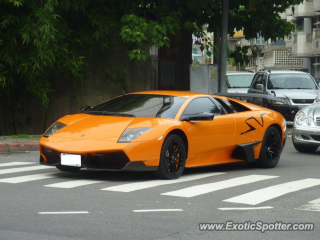 Lamborghini Murcielago spotted in Taipei, Taiwan