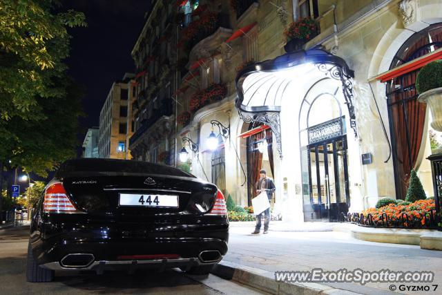 Mercedes Maybach spotted in Paris, France