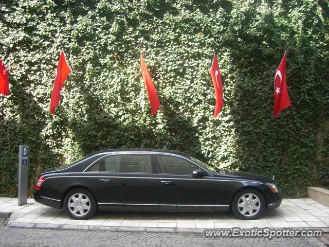 Mercedes Maybach spotted in Istanbul, Turkey