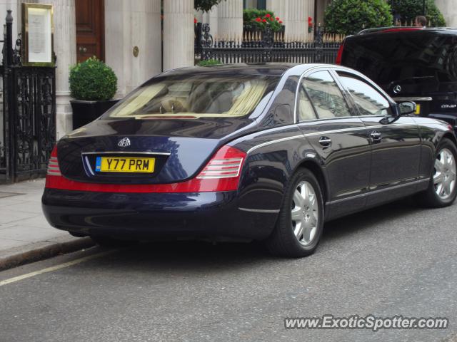 Mercedes Maybach spotted in London, United Kingdom