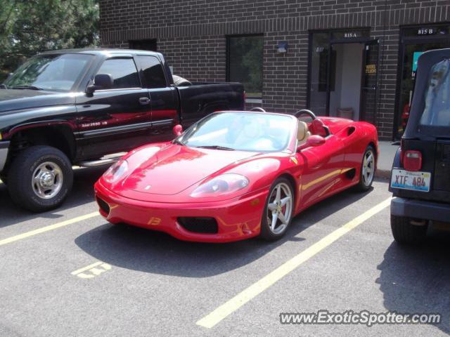 Ferrari 360 Modena spotted in Lake Zurich , Illinois