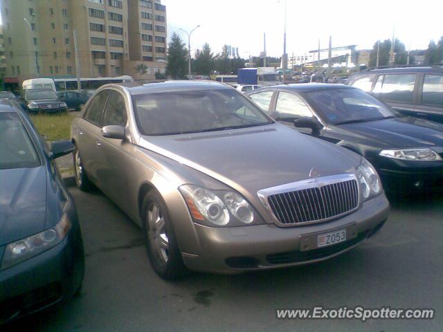 Mercedes Maybach spotted in Minsk, Belarus