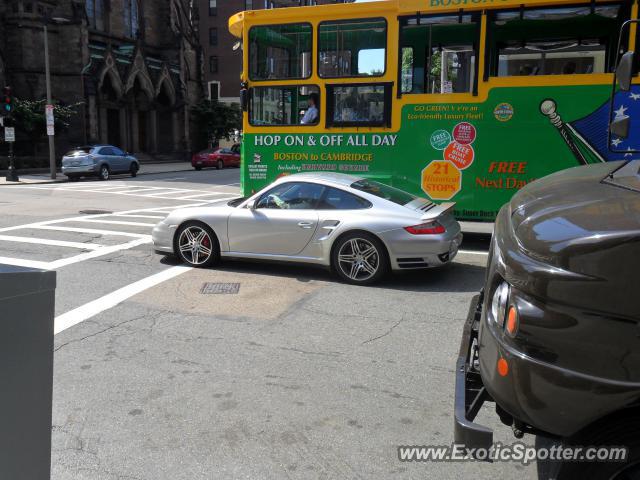 Porsche 911 Turbo spotted in Boston, Massachusetts