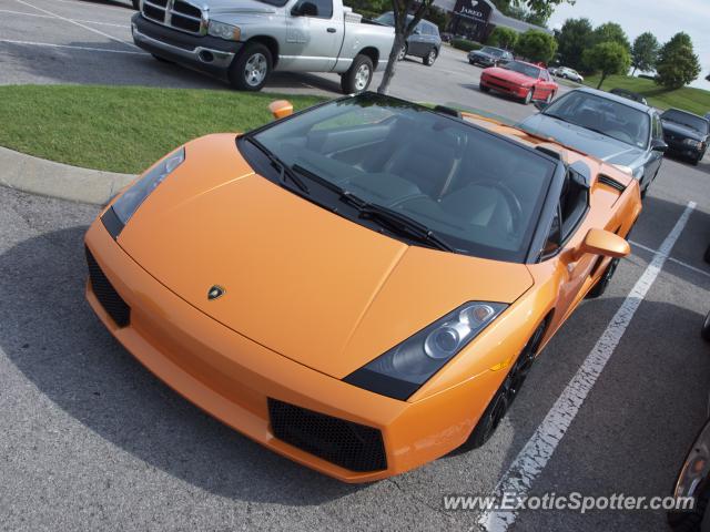 Lamborghini Gallardo spotted in Franklin, Tennessee