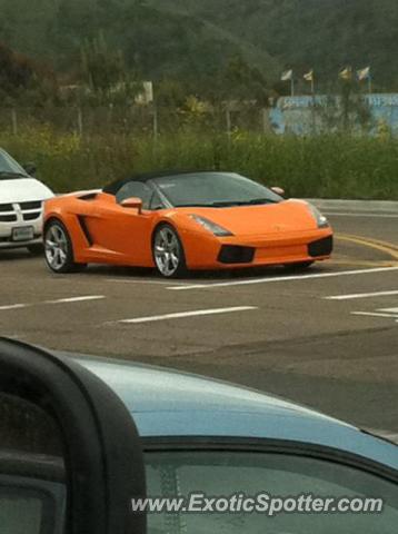 Lamborghini Gallardo spotted in Sorrento Valley, California