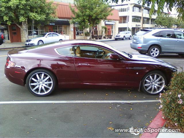 Aston Martin DB9 spotted in La Jolla, California