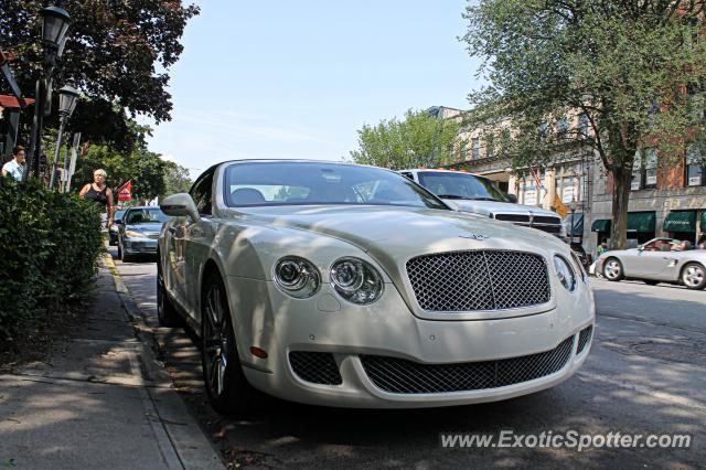 Bentley Continental spotted in Saratoga Springs, New York