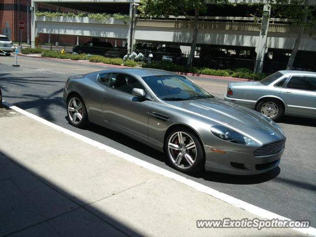 Aston Martin DB9 spotted in San Diego, California