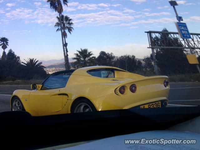 Lotus Elise spotted in San Diego, California