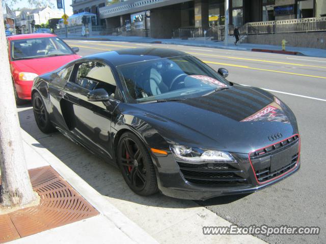 Audi R8 spotted in Hollywood, California