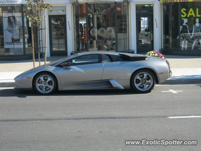 Lamborghini Murcielago spotted in Beverly Hills, California