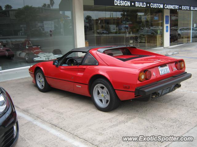 Ferrari 308 spotted in La Jolla, California