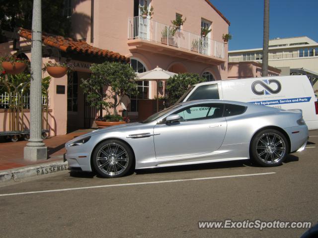 Aston Martin DBS spotted in La Jolla, California