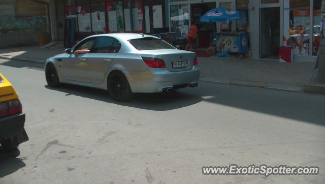 BMW M5 spotted in Ohrid, Macedonia