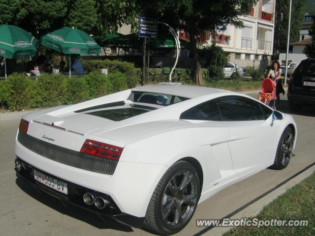 Lamborghini Gallardo spotted in Ohrid, Macedonia