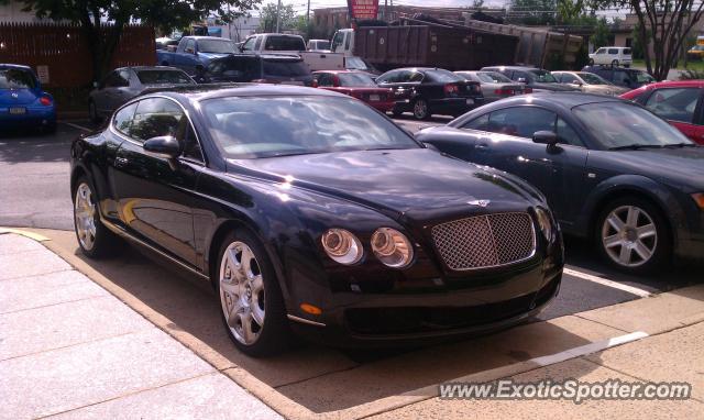 Bentley Continental spotted in Fairfax, Virginia