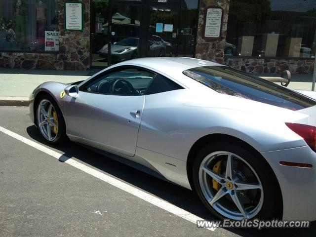 Ferrari 458 Italia spotted in La Jolla, California