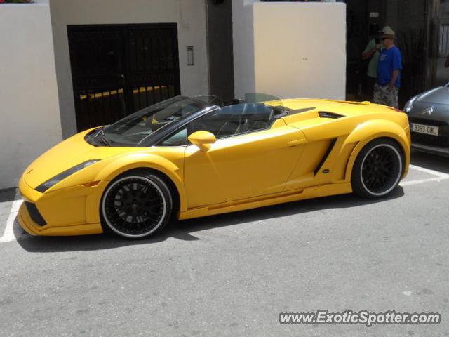 Lamborghini Gallardo spotted in Puerto Banus, Spain