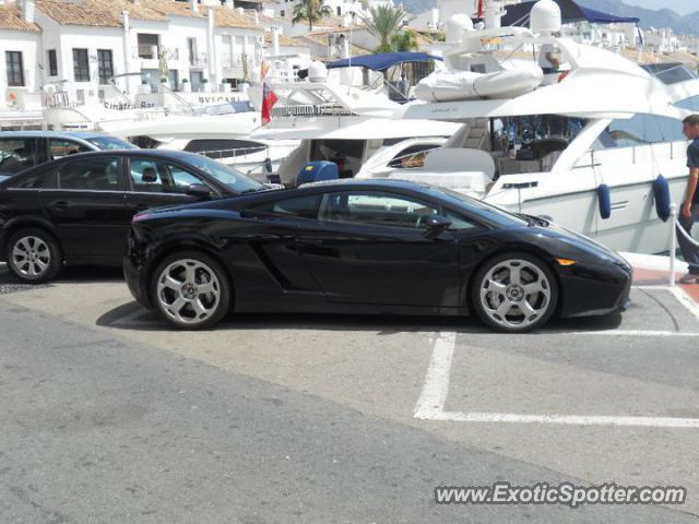 Lamborghini Gallardo spotted in Puerto Banus, Spain