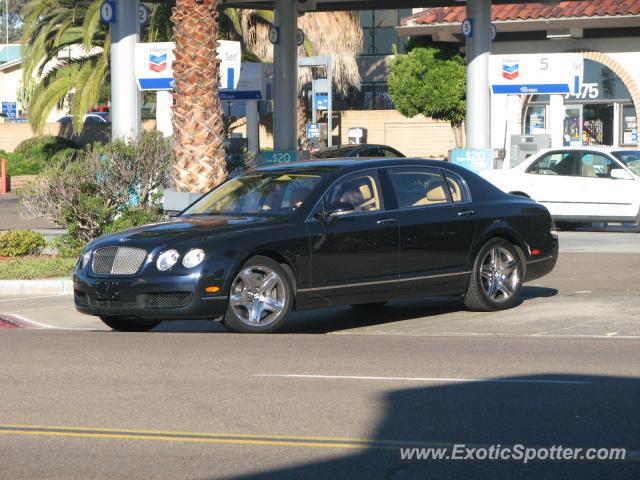 Bentley Continental spotted in La Jolla, California