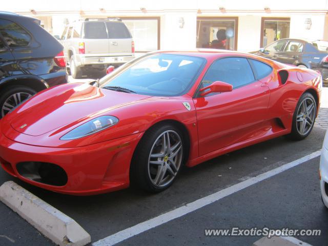 Ferrari F430 spotted in La Jolla, California