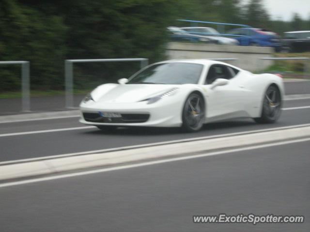 Ferrari 458 Italia spotted in Nürburgring, Germany