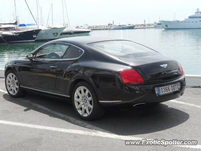 Bentley Continental spotted in Puerto Banus, Spain