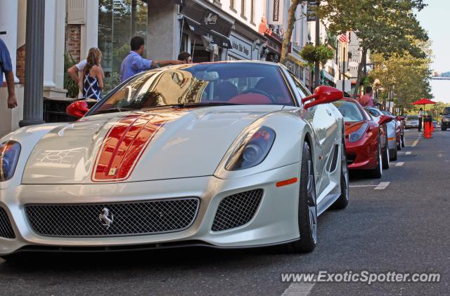 Ferrari 599GTB spotted in Red Bank, New Jersey