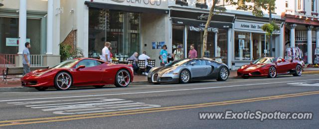 Bugatti Veyron spotted in Red Bank, New Jersey