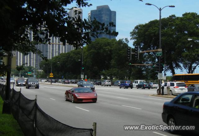 Lamborghini Gallardo spotted in Chicago , Illinois