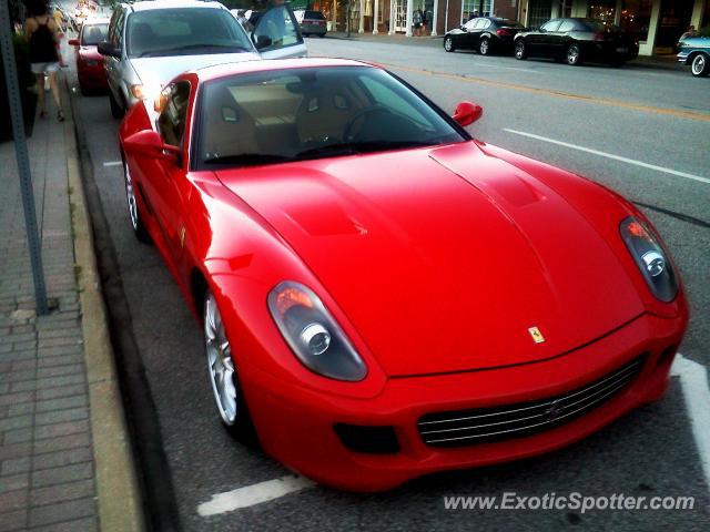 Ferrari 599GTB spotted in Chagrin Falls, Ohio