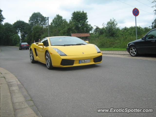 Lamborghini Gallardo spotted in Saarlouis, Berus, Germany