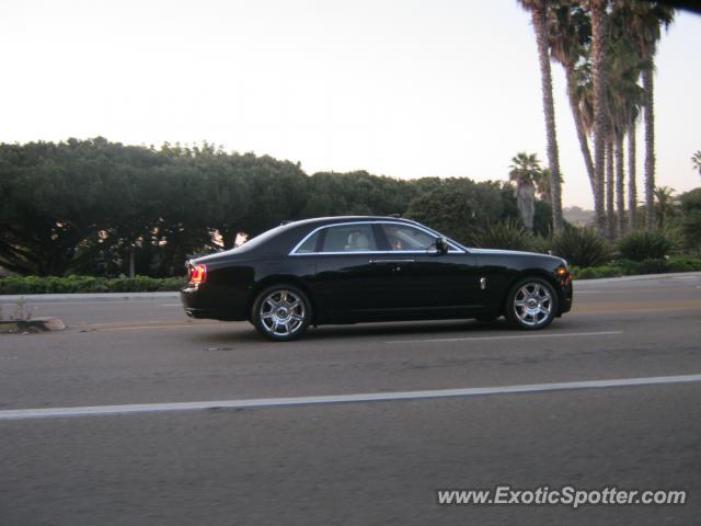 Rolls Royce Ghost spotted in La Jolla, California