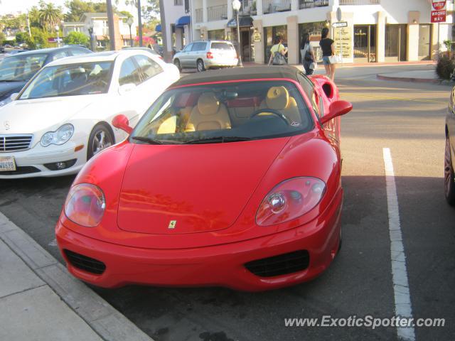 Ferrari 360 Modena spotted in La Jolla, California