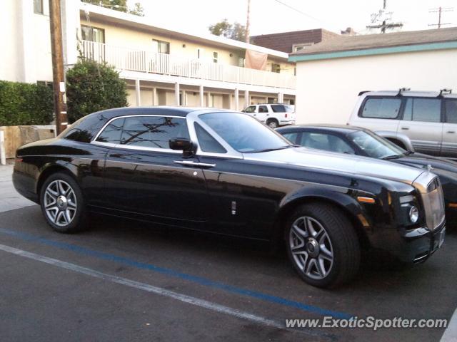 Rolls Royce Phantom spotted in La Jolla, California