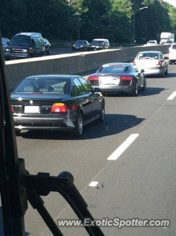 Audi R8 spotted in Mass Highway, Massachusetts