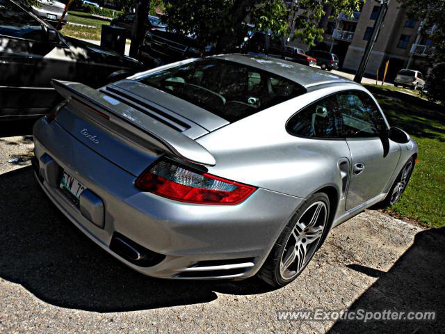 Porsche 911 Turbo spotted in Gimli, Manitoba, Canada