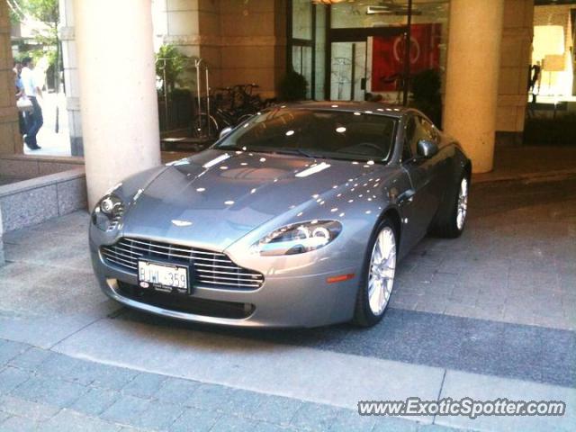 Aston Martin Vantage spotted in Toronto Ontario, Canada