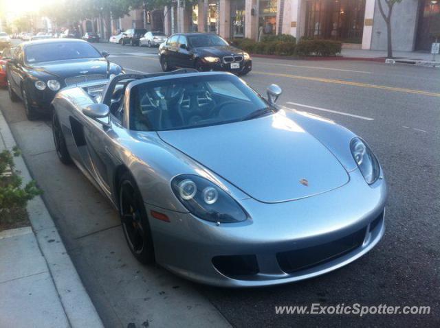 Porsche Carrera GT spotted in St Tropez, France