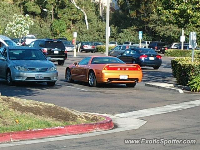 Acura NSX spotted in Del Mar, California