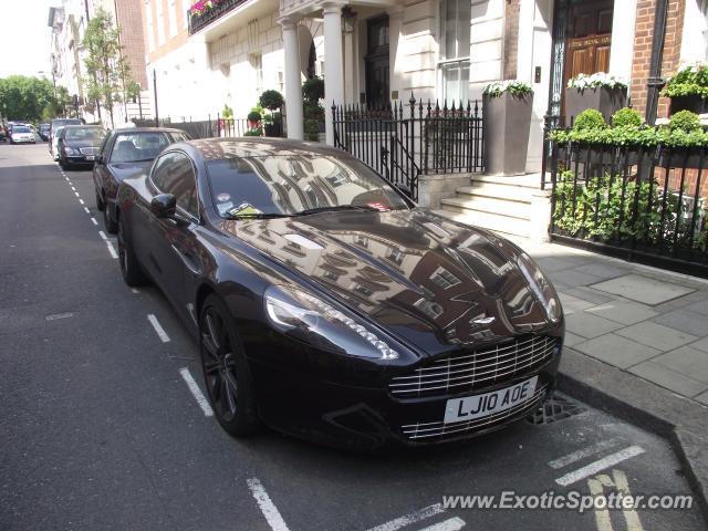 Aston Martin Rapide spotted in London, United Kingdom