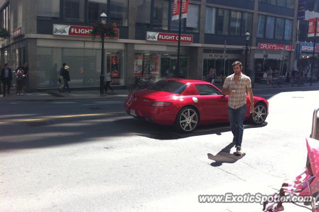 Mercedes SLS AMG spotted in Toronto, Canada