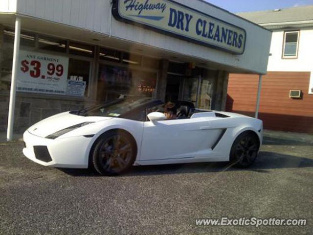 Lamborghini Gallardo spotted in Patchogue, New York