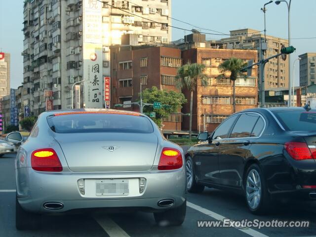 Bentley Continental spotted in Taipei, Taiwan