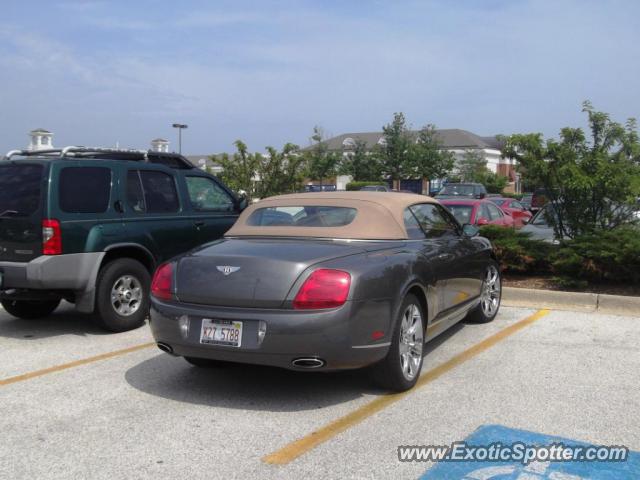 Bentley Continental spotted in Deerpark, Illinois