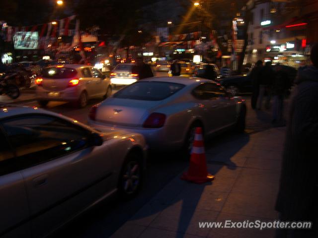 Bentley Continental spotted in Istanbul, Turkey