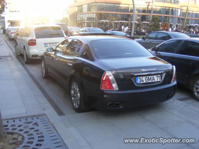 Maserati Quattroporte spotted in Istanbul, Turkey