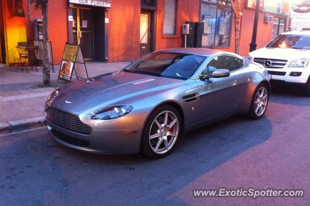 Aston Martin Vantage spotted in Toronto, Canada